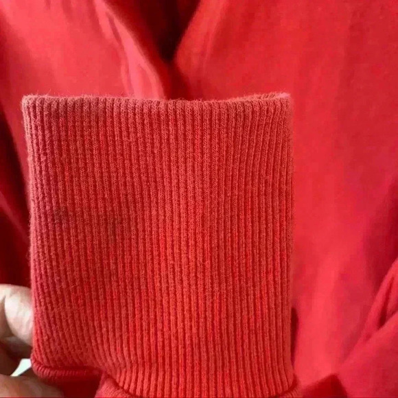 Banana Republic red sweater sweatshirt - Picture 4 of 5
